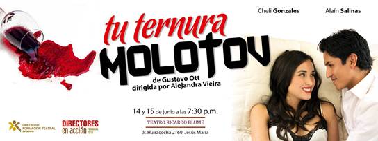 Obra teatral  "Tu ternura Molotov"