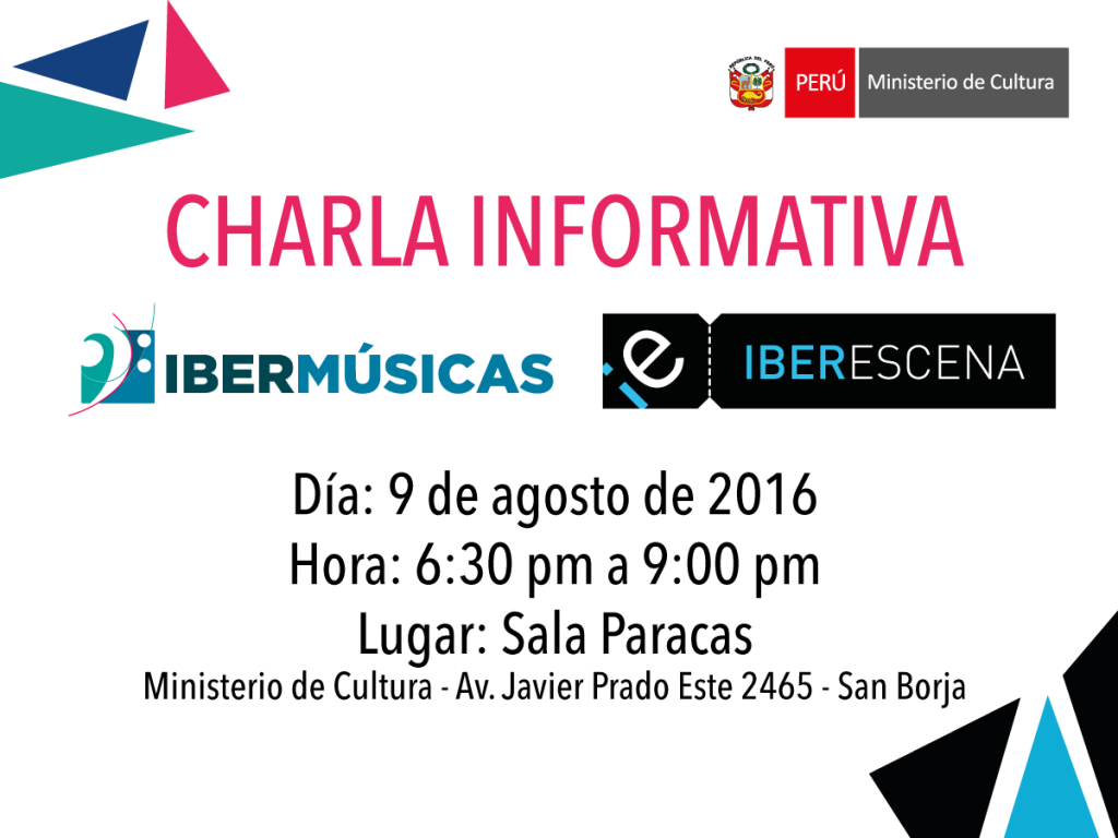 Charla Informativa_Ibermúsicas Iberescena