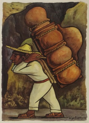 Diego Rivera. El cargador de ollas (1)