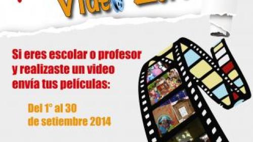 Afiche Festival de Cortos Escolares 2014