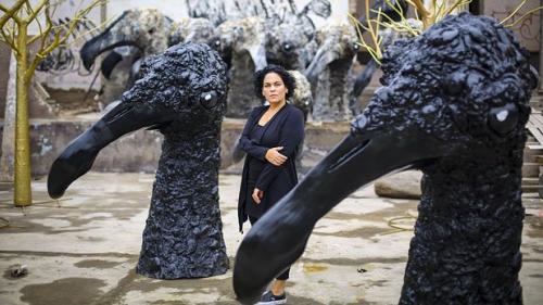 [ARTISTA] Cristina Planas en la Gran Biblioteca Pública de Lima 