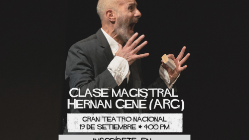 Clase maestra Hernán Gené – El oso de Shakespeare
