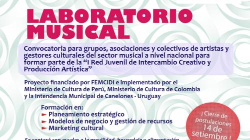 CONVOCATORIA: LABORATORIO MUSICAL 