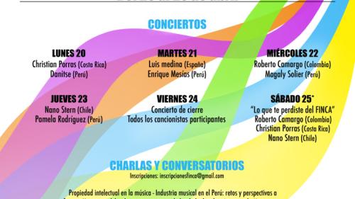 I Festival Internacional de la Canción Independiente (FINCA – 2015)