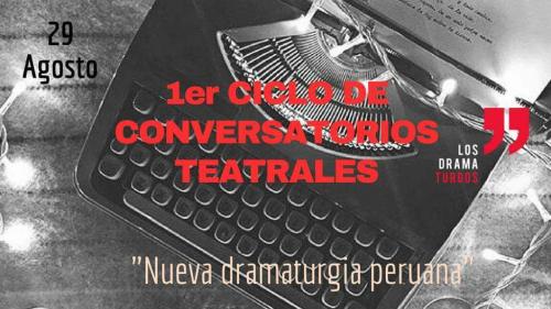 Primer conversatorio teatral – 29 de agosto