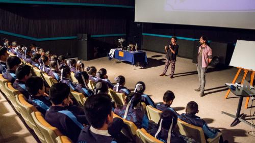 Sesion La escuela va al cine