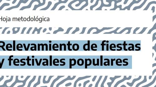 Relevamiento de fiestas y festivales populares