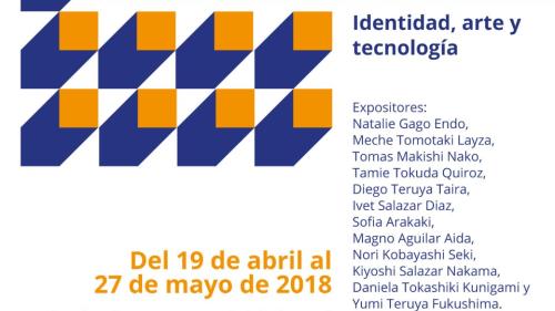 afiche 2do salon de arte joven nikkei 2018