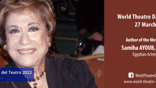 Celebración y Mensaje del Día Mundial del Teatro 2023
