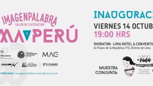 INAUGURACIÓN del Salón de Ilustración IMAGENPALABRA 2016. Este 14 de octubre