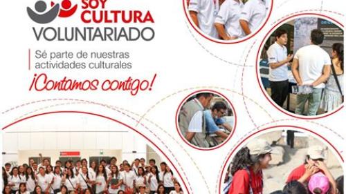 [CONVOCATORIA ABIERTA] Programa “Soy Cultura” - Voluntariado en la Dirección de Artes del Ministerio de Cultura del Perú 