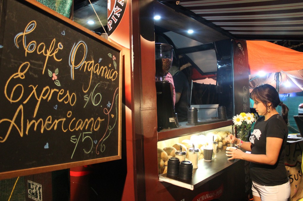 El estación para cafe