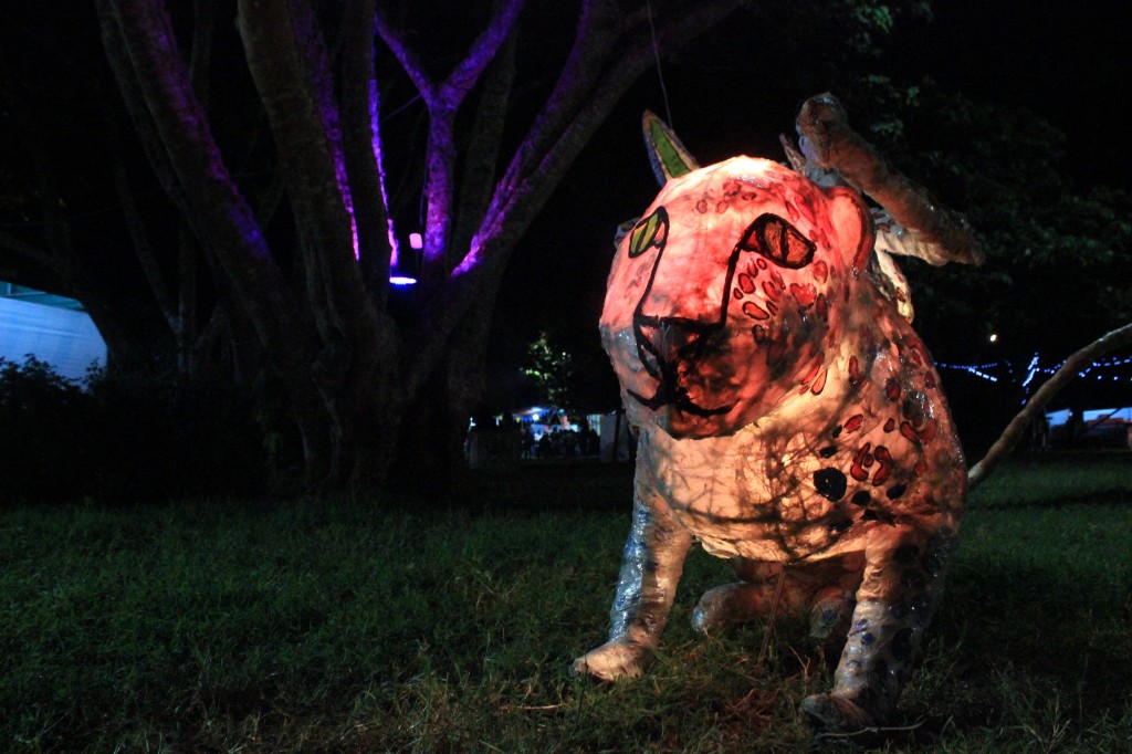 Uno de los instalaciones de arte