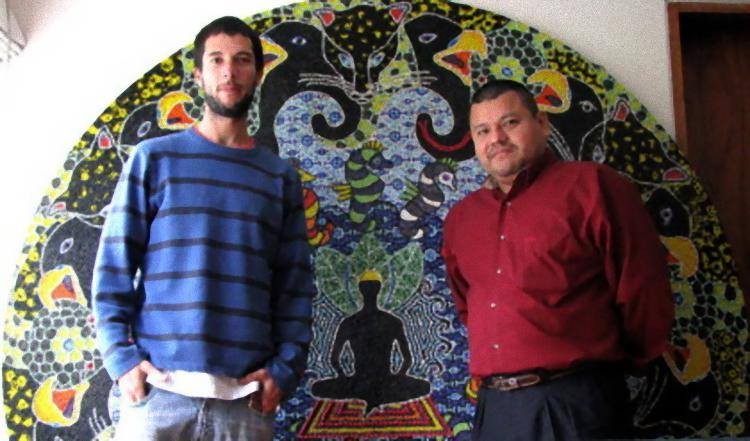 Kike Pinto Cárdenas y Ronald Rivera