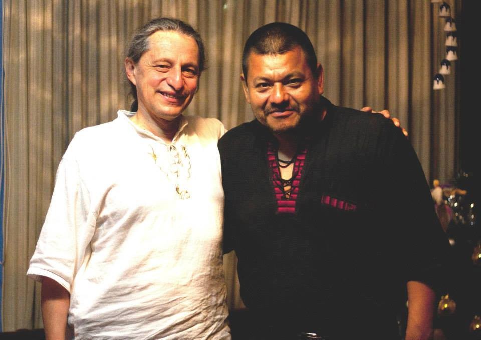 Kike Pinto Cárdenas y Ronald Rivera