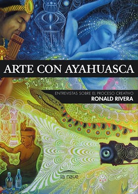 Portada del libro “Arte con Ayahuasca”