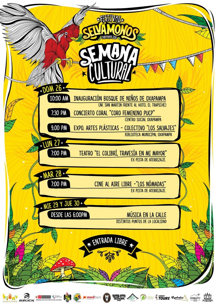 Afiche_Selvamonos_SemanaCultural2016