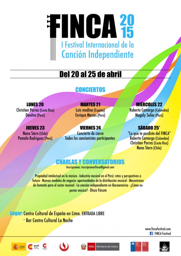 I Festival Internacional de la Canción Independiente (FINCA – 2015)