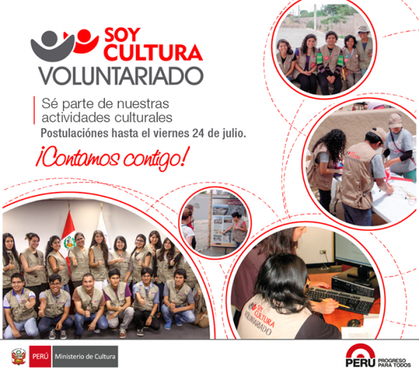 Únete al Programa de Voluntariado.Segunda convocatoria 2015 del Ministerio de Cultura.