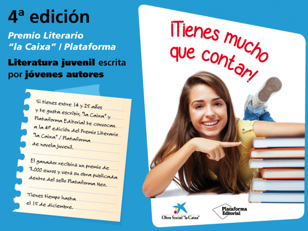 [Convocatoria] Premio La Caixa: Convocatoria literaria internacional infantil y juvenil