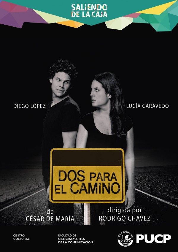 FESTIVAL DE TEATRO SALIENDO DE LA CAJA. OBRA INVITADA “DOS PARA EL CAMINO”. SÁBADO 23 y DOMINGO 24 DE ENERO DE 2016.