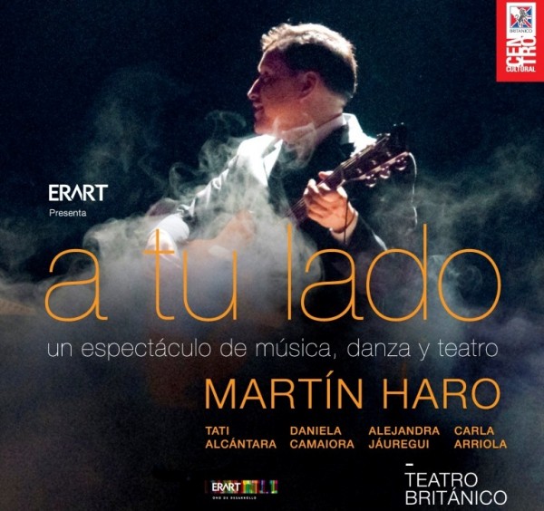 Lanzamiento del nuevo disco de Martín Haro. Sábado 13 a las 8pm en el Teatro Británico