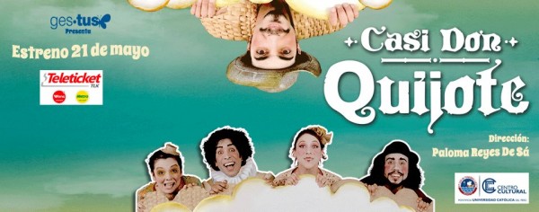 [TEATRO] “CASI DON QUIJOTE” UN ESPECTÁCULO PARA TODA LA FAMILIA