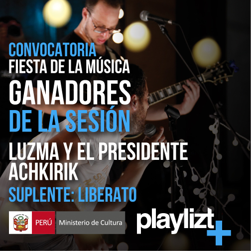 Resultados de la Convocatoria Fiesta de la Música 2016 – Grabación Playlizt