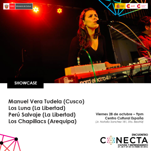 [SHOWCASE] ENCUENTRO CONECTA. Este viernes 28, desde las 09:00 pm en el CC. de España. Ingreso Libre