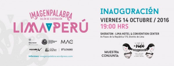 INAUGURACIÓN del Salón de Ilustración IMAGENPALABRA 2016. Este 14 de octubre