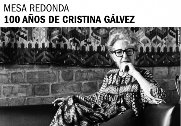 [Invitación] Mesa redonda: 100 años de Cristina Gálvez. 12 de enero