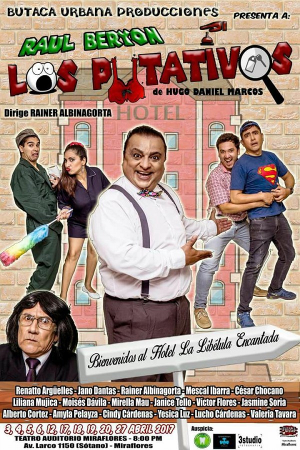 [TEATRO]: “LOS PUTATIVOS”. DESDE EL 3 DE ABRIL EN EL TEATRO AUDITORIO DE MIRAFLORES