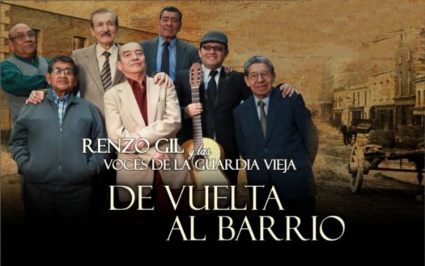 Renzo Gil y las voces de la Guardia Vieja en concierto el próximo 10 de julio