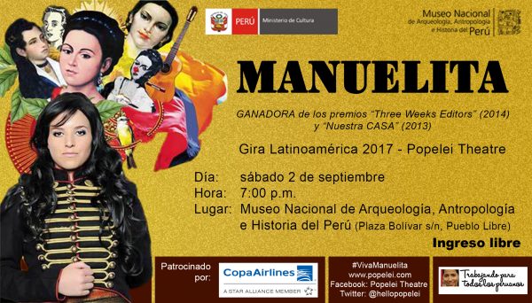 EL MNAAHP PRESENTA “MANUELITA, La Libertadora del Libertador”