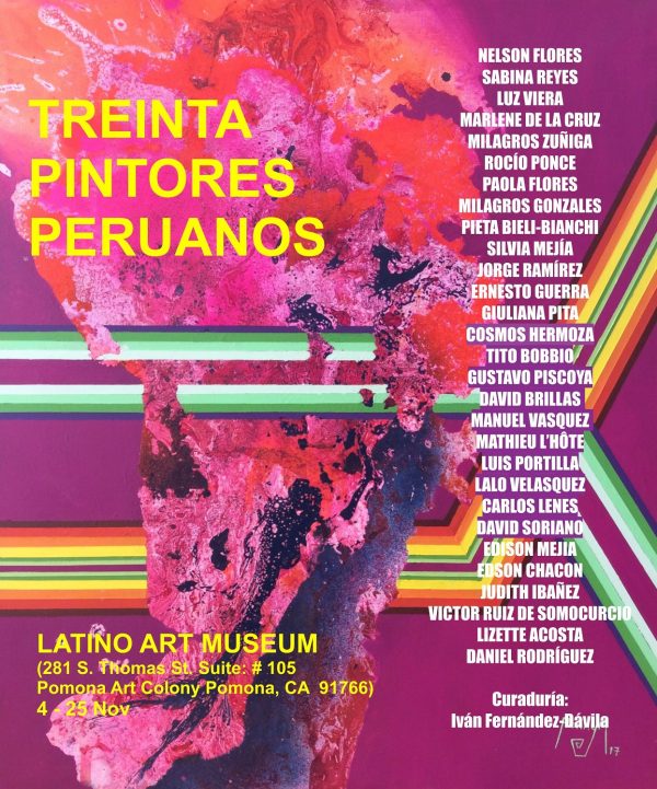 EXPOSICIÓN INTERNACIONAL COLECTIVA: “TREINTA PINTORES PERUANOS”