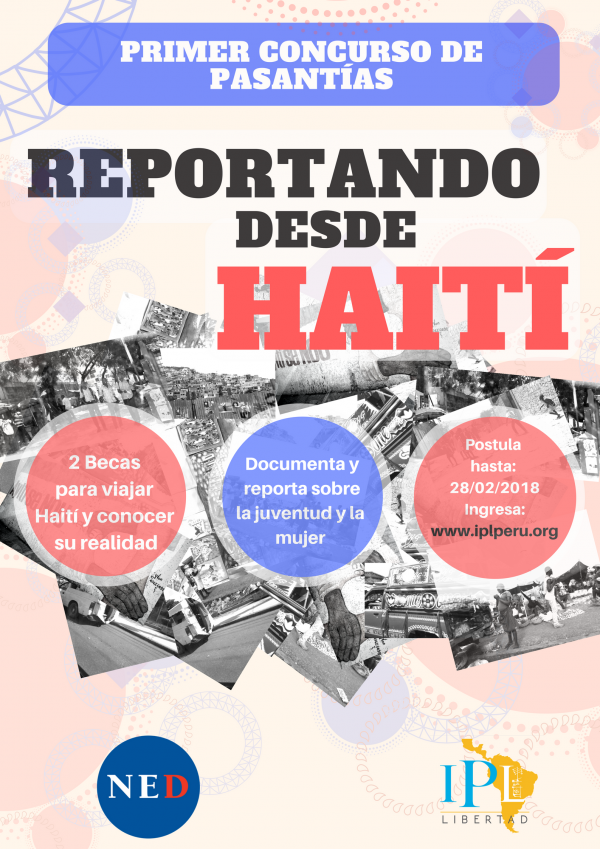 I CONCURSO DE PASANTÍAS “REPORTANDO DESDE HAITÍ” (Perú)