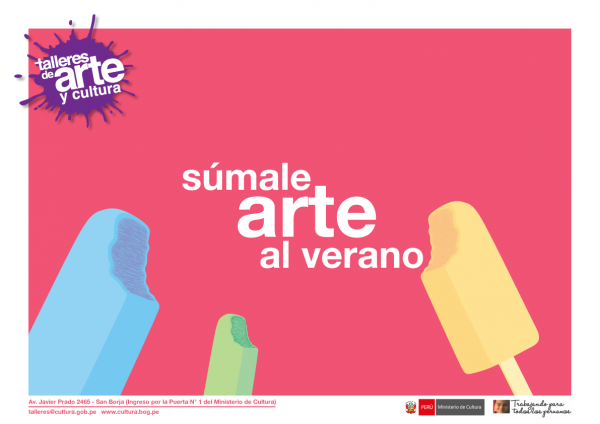 TALLERES DE ARTE: Súmale arte a tu verano!