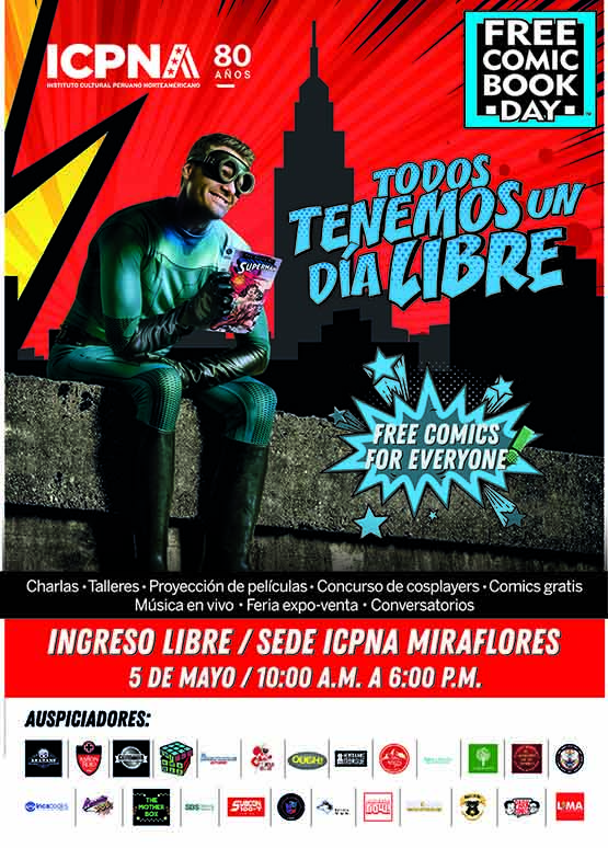 Free Comic Book Day en el ICPNA