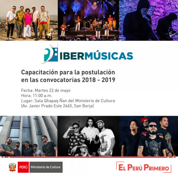 CAPACITACIÓN IBERMÚSICAS – CONVOCATORIAS 22 DE MAYO