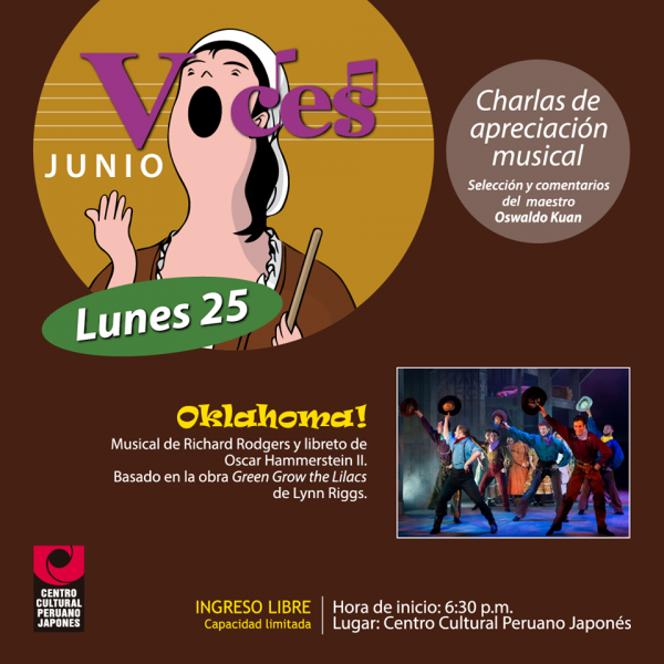 CHARLAS DE APRECIACIÓN MUSICAL EN EL CENTRO CULTURAL PERUANO JAPONÉS