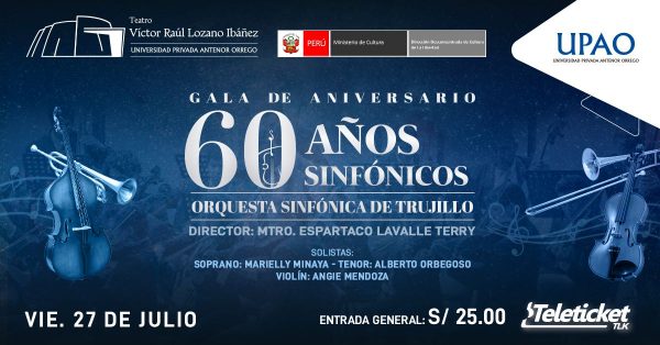 La Orquesta Sinfónica de Trujillo celebra a lo grande sus 60 años sinfónicos