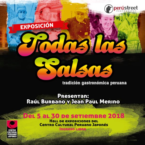 Presentación de la exposición fotográfica “Todas las salsas” en el Centro Cultural Peruano Japonés