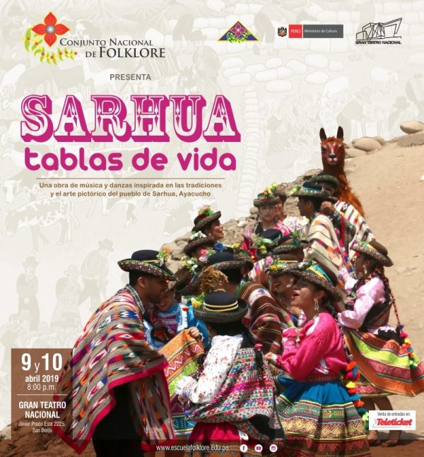 “SARHUA, TABLAS DE VIDA” EN EL GRAN TEATRO NACIONAL