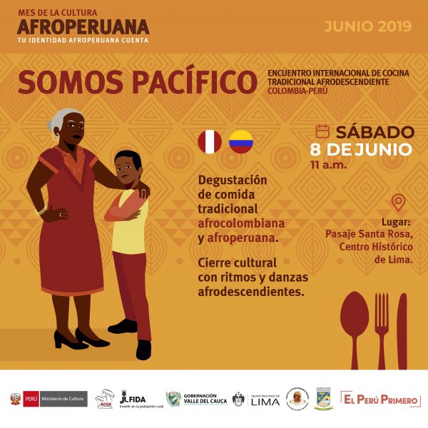 “Somos Pacífico”: Encuentro Internacional de Cocina Tradicional Afrodescendiente Colombia-Perú