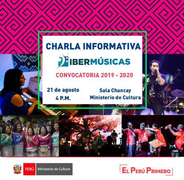 CHARLA INFORMATIVA DE IBERMÚSICAS CONVOCATORIA 2019-2020