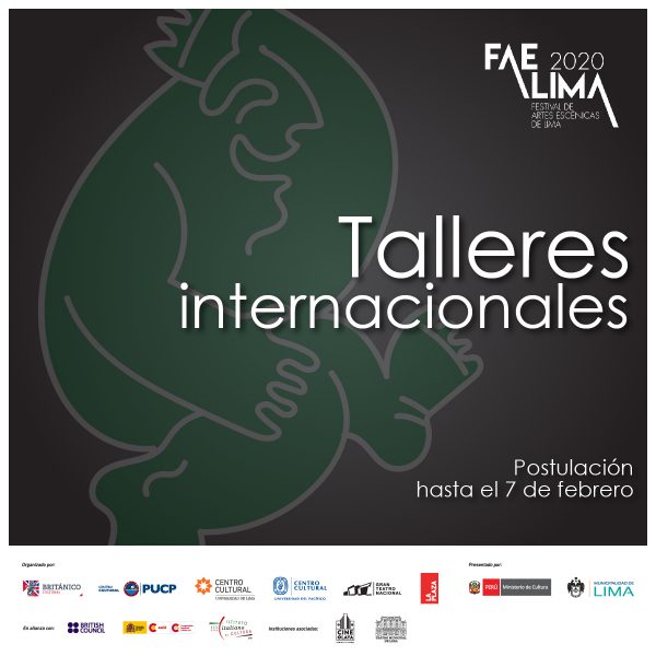 TALLERES INTERNACIONALES del FAE Lima 2020