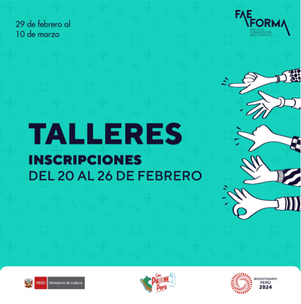 FAE FORMA: CONVOCATORIA TALLERES