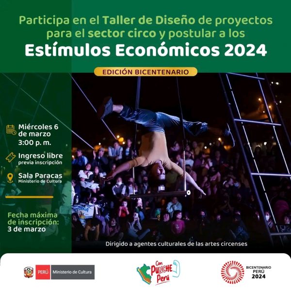 Taller de diseño de proyectos culturales para el sector del circo